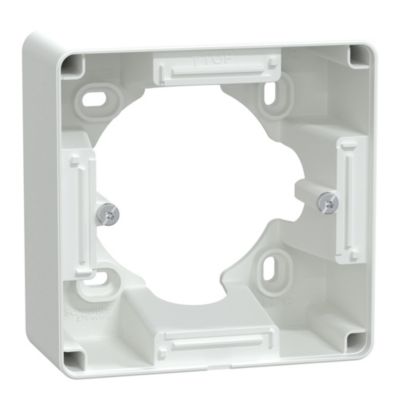 Boîte d'encastrement Schneider Electric Ovalis ø 36 mm blanche