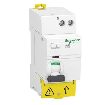 Interrupteur différentiel tête de groupe Acti9 iIG40 Schneider Electric 1P+N 30mA Type A SI