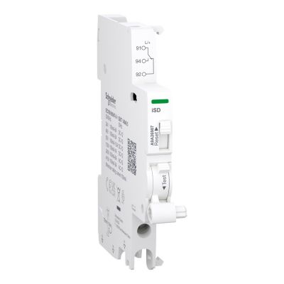 A9a26907 Schneider Contact Auxiliaire Isd Signal Défaut 240vca à 415vca Ou 24vcc à 130vcc Montage à Gauche Acti9