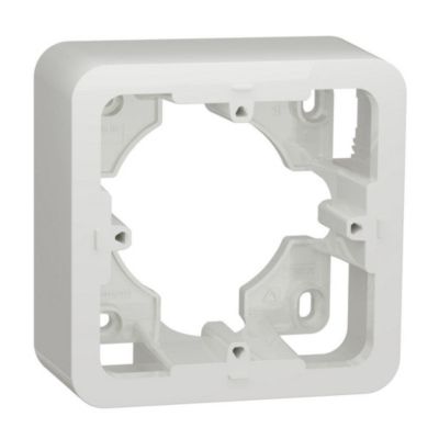 boîte en saillie 2 modules schneider electric nu840218