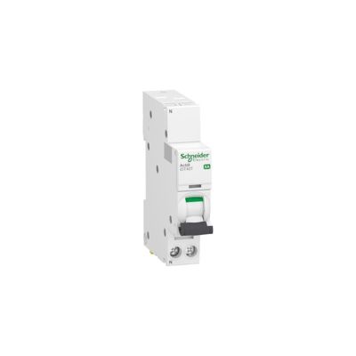 disjoncteur schneider acti9 idt40t xa 2 pôles courbe c 6 ka schneider electric a9pa2625 - vue 3