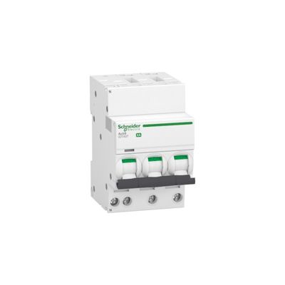 disjoncteur schneider acti9 idt40t xa 4 pôles courbe c 6 ka schneider electric a9pa2732 - vue 2