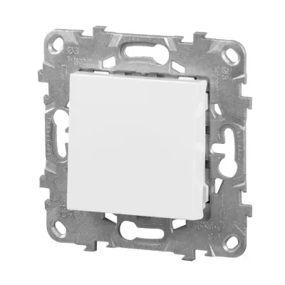 Mécanisme interrupteurs va-et-vient Schneider Electric Unica Déco blanc