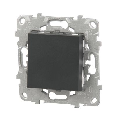 Mécanisme interrupteurs va-et-vient Schneider Electric Unica Déco anthracite