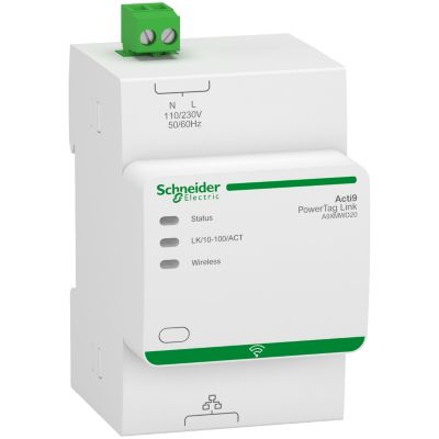 PowerTag Link concentrateur sans fil vers Modbus TCPIP 20 capteurs sans fil