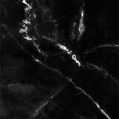 Lot 8 carreaux adhésifs décoratifs Vinyl Way Athenes Dada Art effet marbre noir L.20 x L.20 cm x ep.