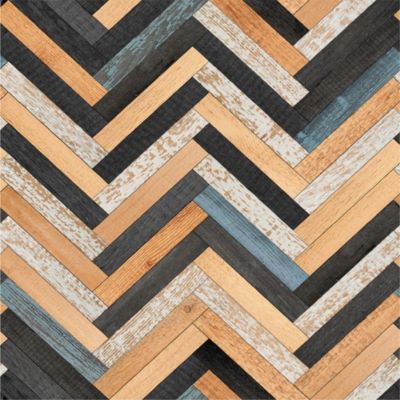 Lot 8 carreaux adhésifs décoratifs Vinyl Way Copenhague Dada Art effet carreau de ciment gris L.20 x