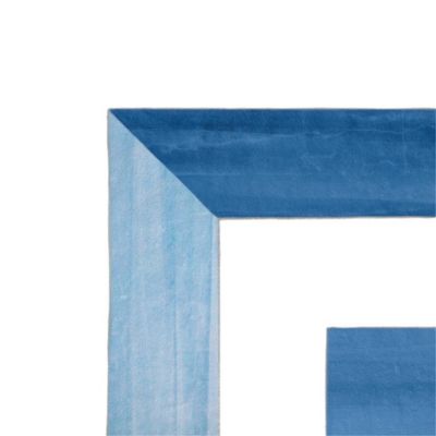 Lot 8 carreaux adhésifs décoratifs Vinyl Way New Port Dada Art , bleu & blanc L.20 x L.20 cm x ep.1,