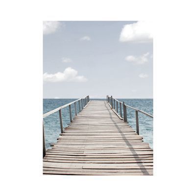 Affiche déco intérieur paysage Océan L.80 x l.60 cm