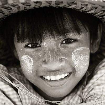 Affiche déco murale Portrait L.30 x l.24 cm