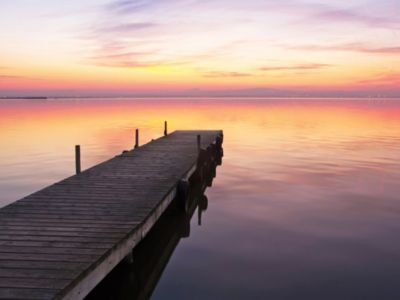 Affiche ponton coucher Dada Art l.60 x H.80 cm