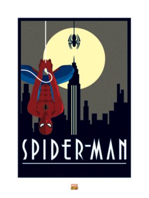 Affiche Spiderman Dada Art l.60 x H.80 cm