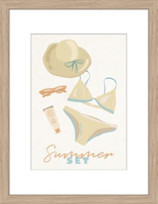 Image encadrée Swimwear cadre en bois 30x40 cm