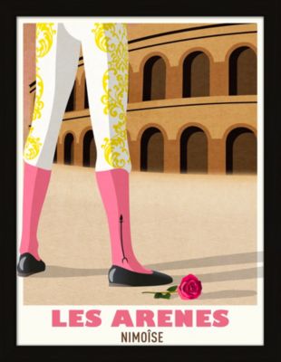 Image encadrée Arenas cadre noir 30x40 cm