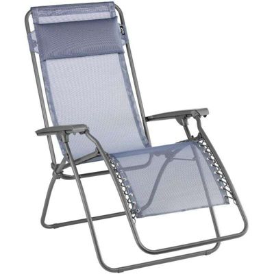 Fauteuil Relax De Jardin Pliant Rt2 Multiposition Avec Tétière Lafuma 'unité - vue 2