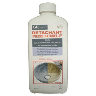 Détachant pour pierre naturelle Granit et Marbre