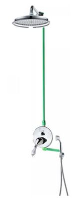 Colonne de douche mécanique à  encastrer Sarodis Metrova