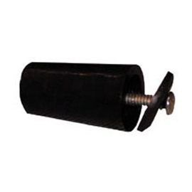 Butée de volet ronde marron 40 mm Rolakit