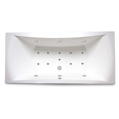 Baignoire balnéo Alpha + tablier 170 x 75 cm