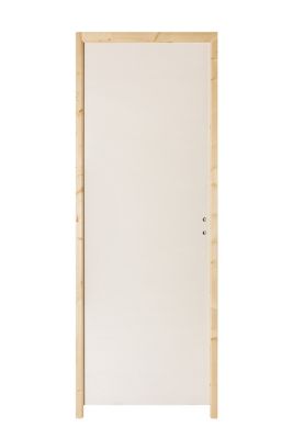 Bloc-porte Isoplane prépeint H.204 x l.83 cm, poussant gauche