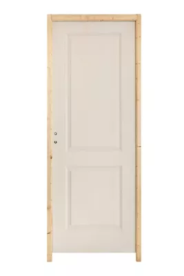 Bloc-porte Camargue blanc lisse pro H.204 x l.73 cm, poussant droit