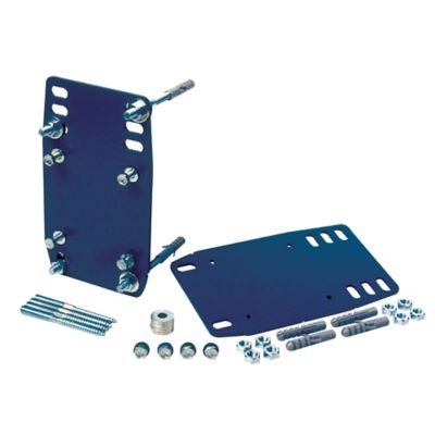 2 plaques de fixation SOMFY pour support irrégulier
