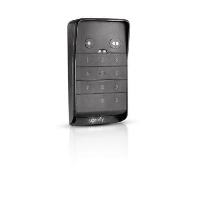 Somfy Clavier à code 2 radio io - Pour ouvrir un moteur io de portail et/ou porte de garage avec un code