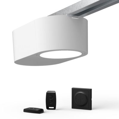 Somfy Moteur pour porte de garage Serenia 1100 io - Portes allant jusqu'à 11m² et 100kg - H. 2.35m et L. 4.5m - Compatible TaHoma switch