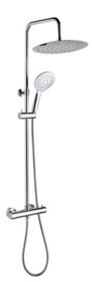 Colonne de douche thermostatique chromée Absolut