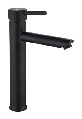 Mitigeur de lavabo H.29,9 cm, noir, Essebagno Deco