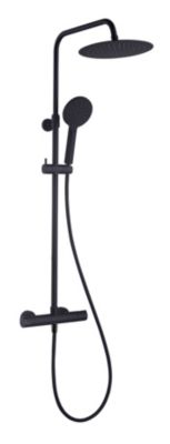 Colonne de douche thermostatique  noir  Essebagno Kissy