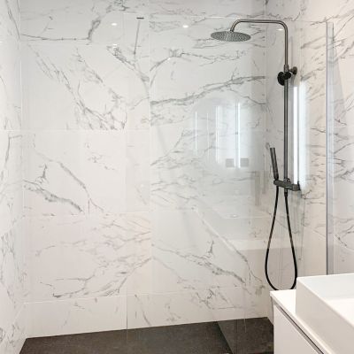 Colonne de douche mécanique  gun metal  Essebagno Esserondo