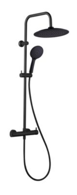 Colonne de douche mécanique  noir  Essebagno Esserondo