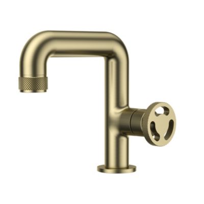 Mitigeur de lavabo H.18 cm,doré Essebagno Factory