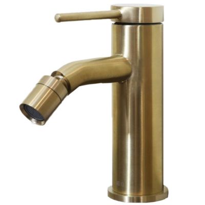 Mitigeur de bidet avec mousseur orientable  doré  Essebagno Lollipop