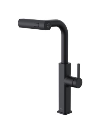 Mitigeur de cuisine noir mat cascade Essebagno Esseswith