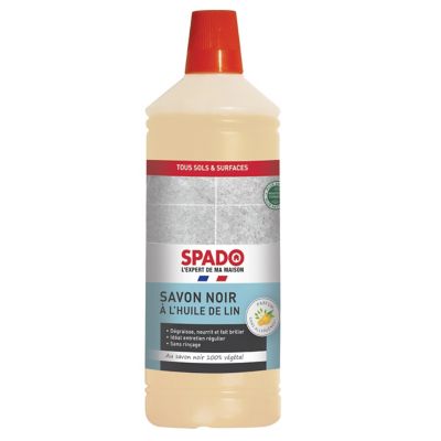 Spado savon noir à l'huile de lin 1l