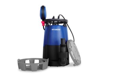 Pompe évacuation 2 en 1 eaux claires et eaux chargées Hyundai