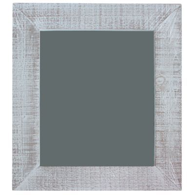 Cadre photo bois blanchi Wood l.24 x H.30 cm