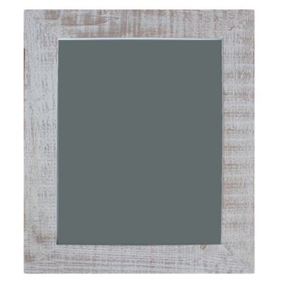 Cadre photo bois blanchi Wood l.30 x H.40 cm