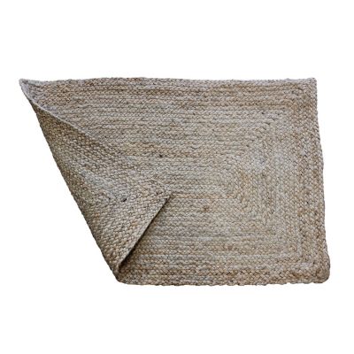 Tapis Ornami 100% jute tissé L.90 x l.60 cm