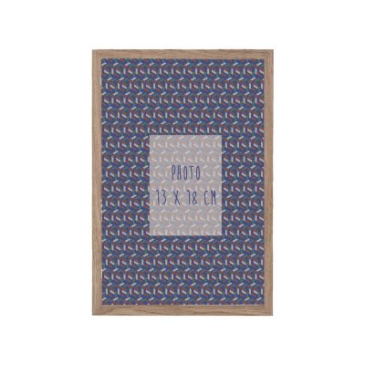 Cadre photo en bois Ornami l.13 x H.18 cm