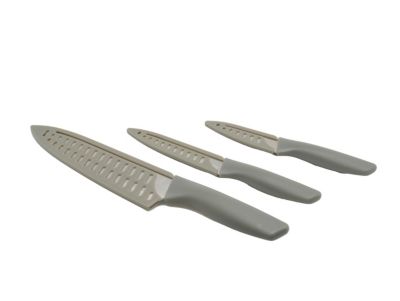 Couteau de cuisine en acier inoxydable, 3 pièces - Ornami