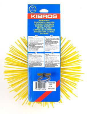 Hérisson de ramonage rond synthétique Kibros ø150 mm - Kibros