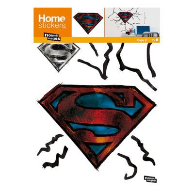 Image of Adhésif Logo Superman Warner 49 x 69 cm 3661928167267_CAFR