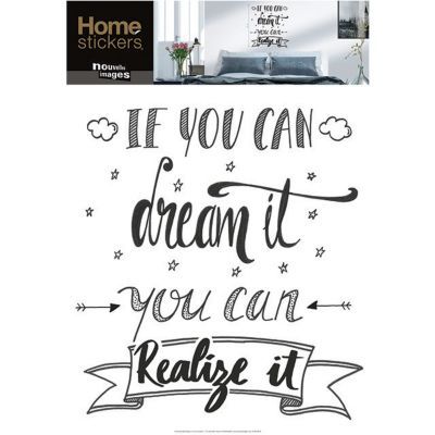 Sticker If you can dream it 49 x 69 cm