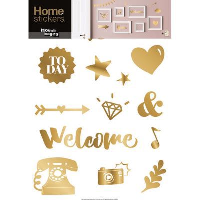 Sticker Symboles et mots 49 x 69 cm