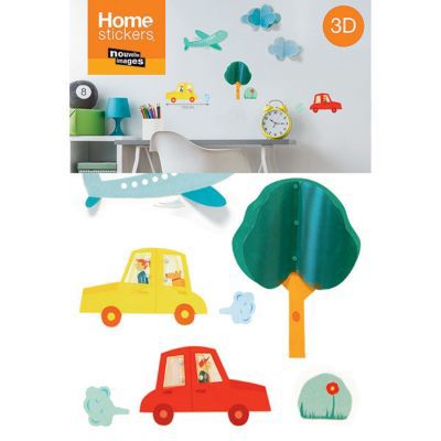 Sticker City kids 3D 24 x 36 cm