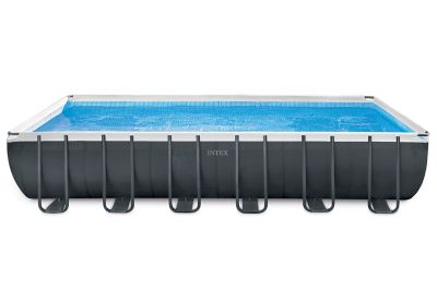 Piscine tubulaire rectangulaire Intex Ultra XTR 7,32 x 3,66 x