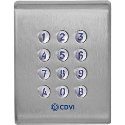 CDVI Security F0201000053 G Serrure à code 12 V 24 V 48 V IP65 Bluetooth avec clavier éclairé - vue 1